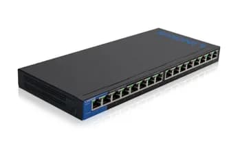 LGS116 - Linksys 16-Port Switch Desktop Wall Mountable