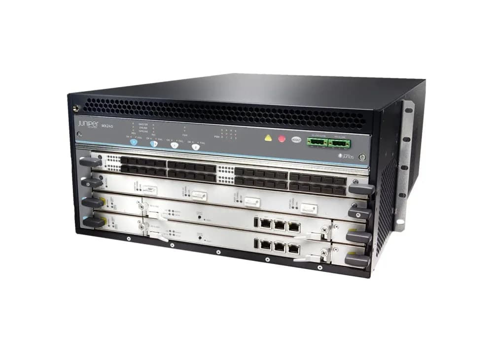 MX240BASE3-ACH - Juniper MX240 4-Slots MXaaF Premium Switch Chassis