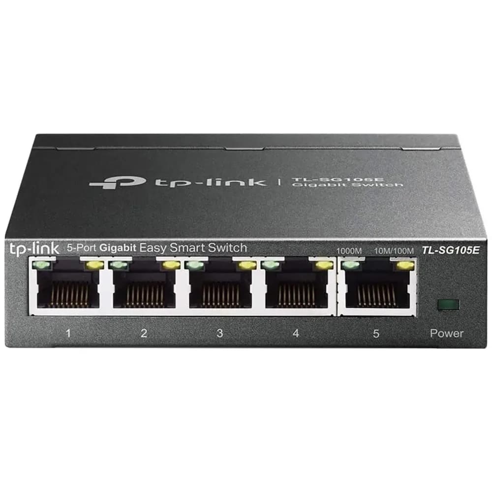 TL-SG105E - TP-LINK 5-Port 10/100/1000Base-T Gigabit Ethernet Switch