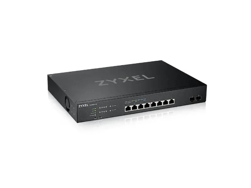 XS1930-10 - ZyXEL 8 x Ports 10/100/1000Base-T + 2 x SFP+ Ports Layer 3 Managed 1U Rack-mountable Gigabit Ethernet Network Switch