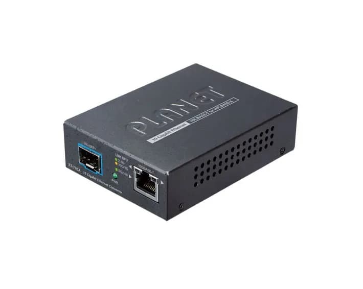 XT-705A - Planet 1 x Port 10G/5G/2.5G/1G/100Base-T Copper to 1 x Port 10GBase-X SFP+ Media Converter