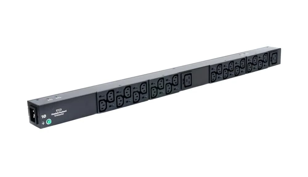 P9Q38A - HPE 3600VA 100-230V 20 IEC 60320 C13 22-Outlets Vertical Rackmount Power Distribution Unit
