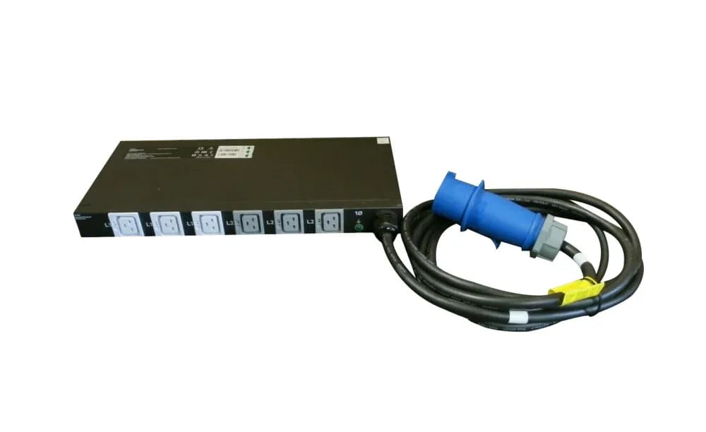 P9Q43A - HPE 7300VA 230V 6-Outlets 1U Horizontal Rackmount Power Distribution Unit
