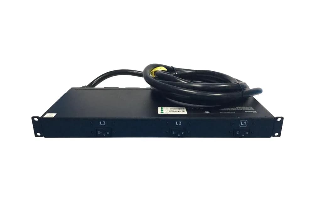 P9Q52A - HPE 8600VA 230V 24A NEMA L15-30P 6-Outlets Horizontal Rackmount Power Distribution Unit