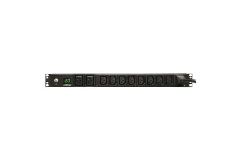 PDUMH20HV - Tripp Lite power distribution unit (PDU) 10 AC outlet(s) 1U Black