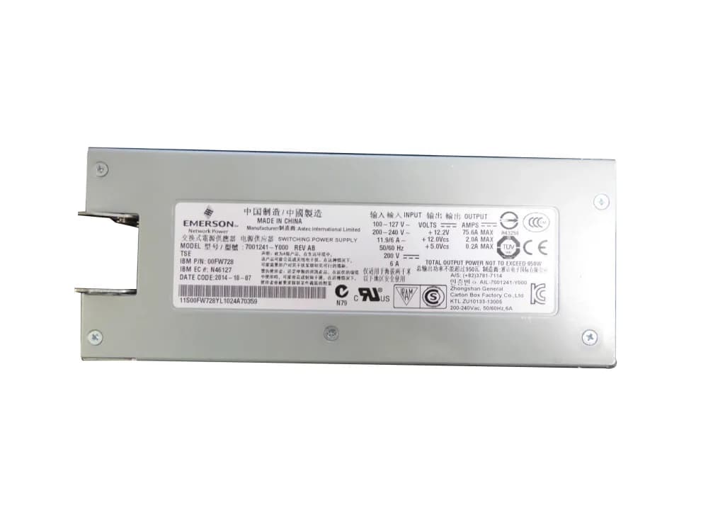 00FW728 - IBM 950-Watts 200-240V Enclosure Power Supply