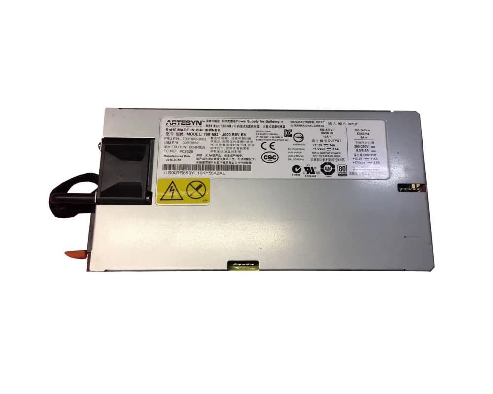 00RR859 - IBM 1400-Watts 200-240V AC Power Supply