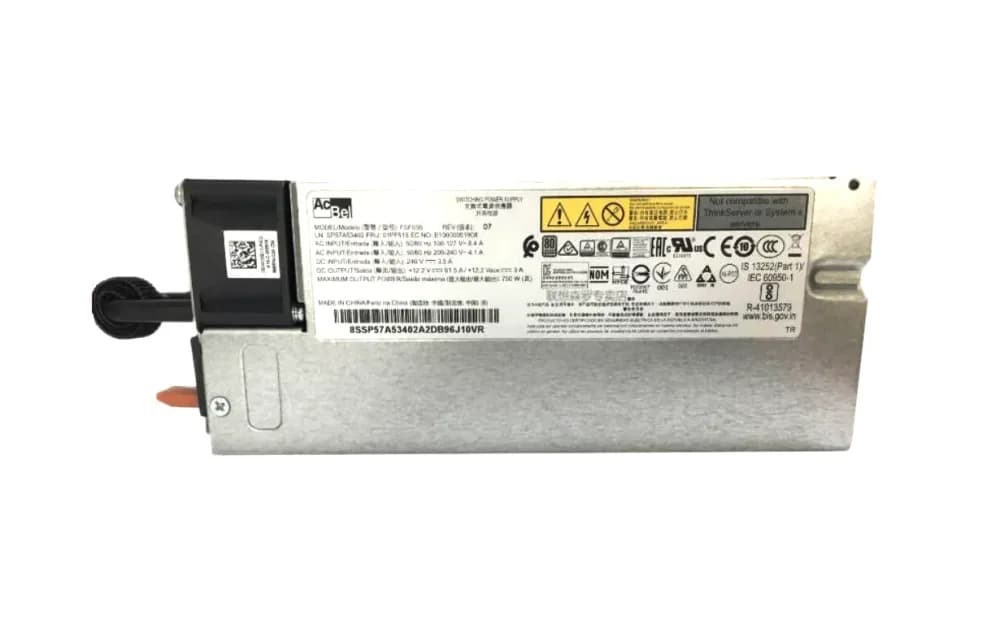 01PF515 - Lenovo 750-Watts 200-240V 4.1A Power Supply