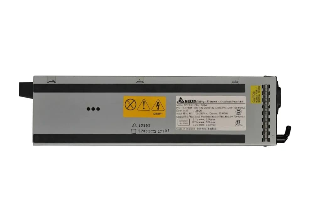 22R6182 - IBM 736-Watts 100-240V Power Supply For DS6000