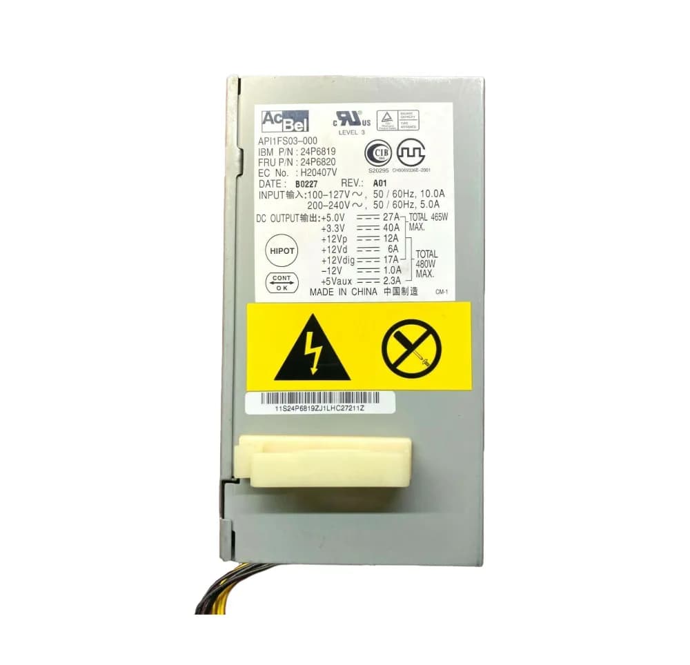 24P6819 - IBM 480-Watts 200-240V Power Supply