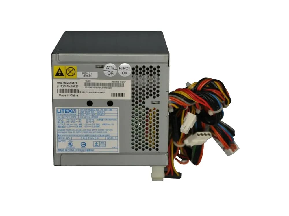24R2574 - IBM 310-Watts 24-Pin ATX Power Supply For ThinkCentre