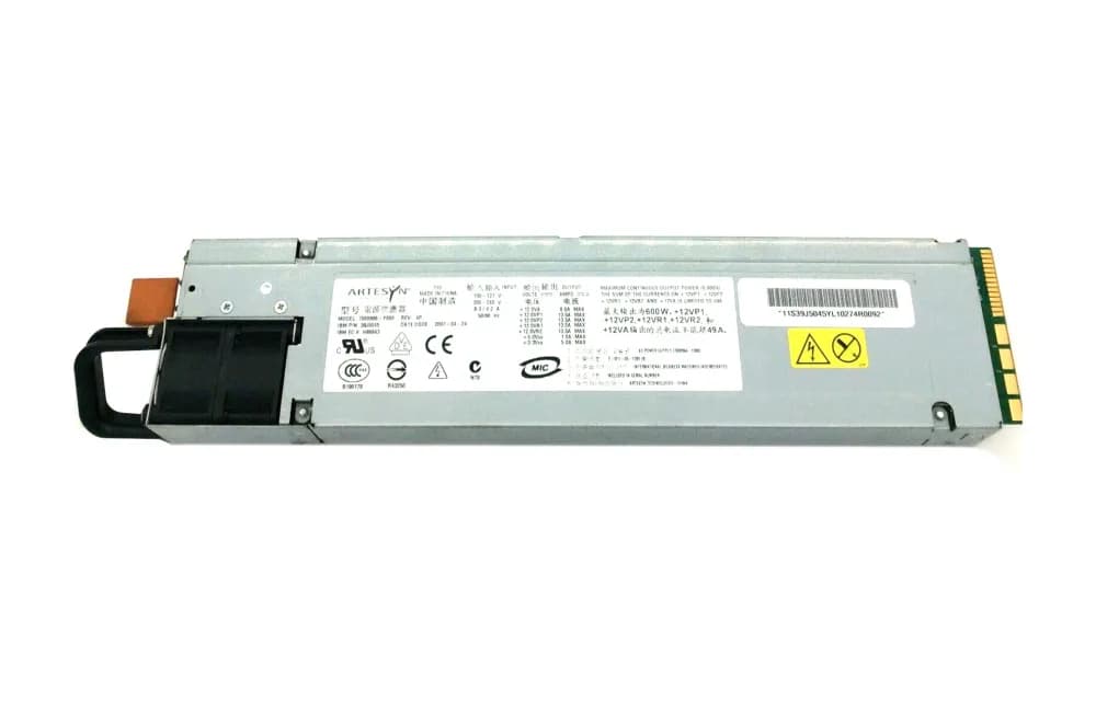 39J5045 - IBM 600-Watts Hot-Swappable Power Supply