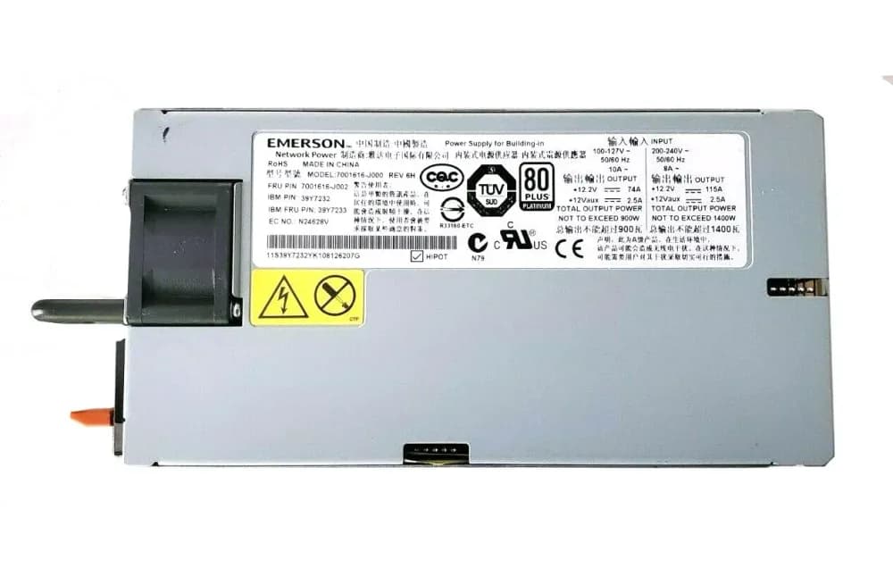 39Y7232 - IBM 1400-Watts 200-240V Power Supply For xSeries X3750 M4