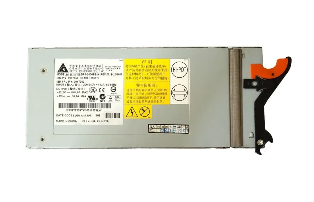 39Y7359 - IBM 2000-Watts 200-240V Power Supply For BladeCenter