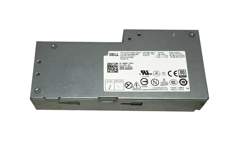 3MWN7 - Dell 200-Watts 100-240V 2.9A Power Supply