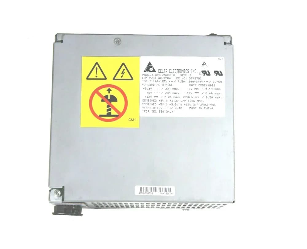 40H7564 - IBM 250-Watts Power Supply For RS6000