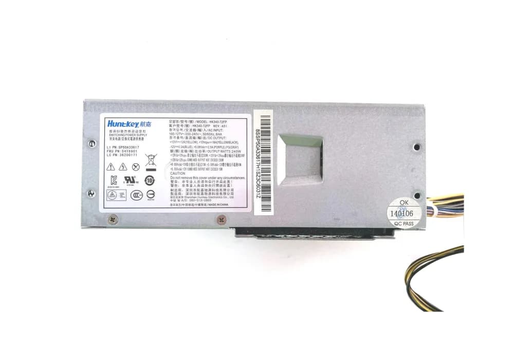 54Y8901 - Lenovo 240-Watts 200-240V 8-4A Power Supply