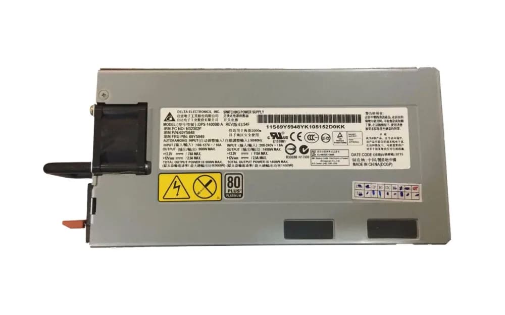 69Y5948 - IBM 1400-Watts Platinum Power Supply For System X3750