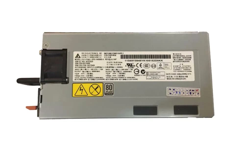 69Y5949 - IBM 1400-Watts Platinum Power Supply For System X3750