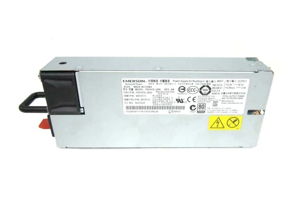 7001676-J002 - Emerson 550-Watts Hot-Swappable Power Supply