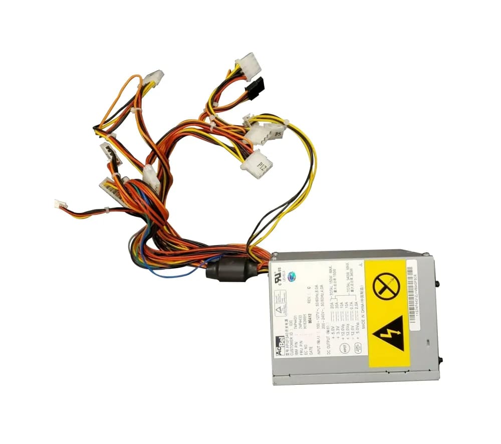 74P4431 - IBM 340-Watts 200-240V AC 50-60Hz Power Supply