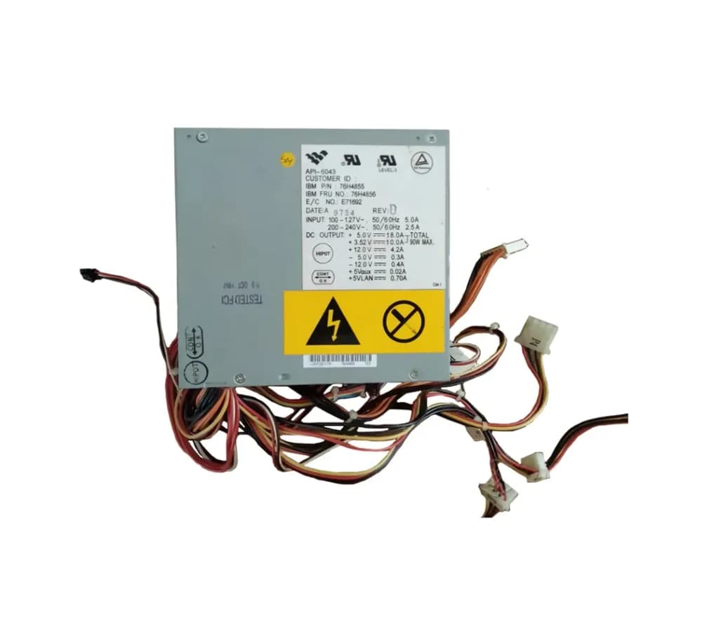 76H4855 - IBM 145-Watts 200-240V AC 50-60Hz Power Supply