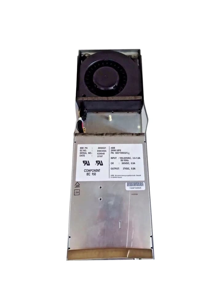 88G6321 - IBM 290-Watts 100-240V AC 50-60Hz Power Supply with Fan