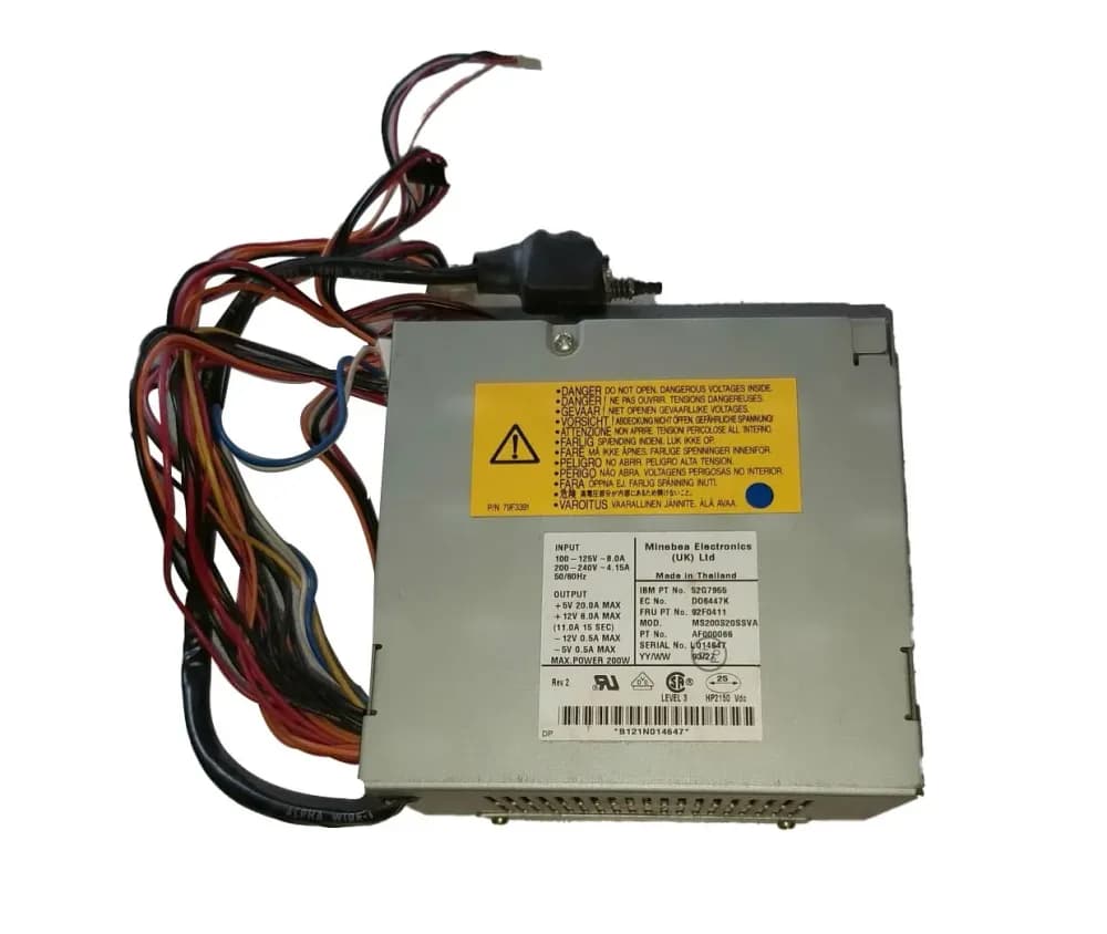 92F0411 - IBM 200-Watts Power Supply For NetVista 6380