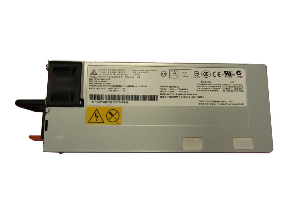 94Y8067 - IBM 900-Watts 200-240V 5A 47-63Hz Power Supply