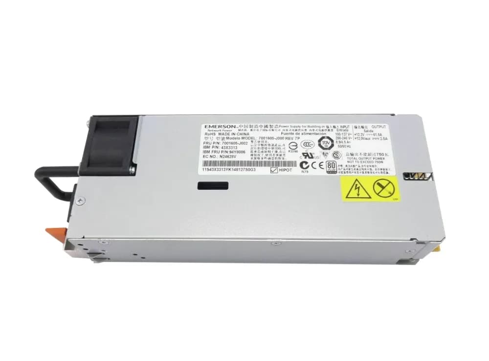94Y8086 - IBM 750-Watts 80-Plus Platinum Power Supply For x3300