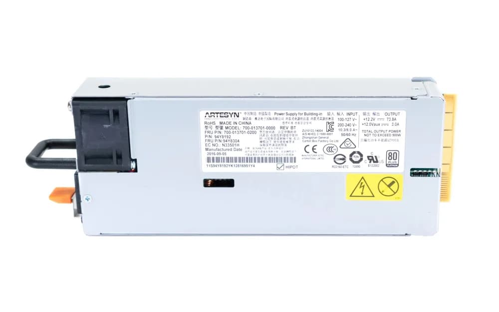 94Y8192 - IBM 900-Watts 200-240V 5.0A Power Supply Unit For x3650