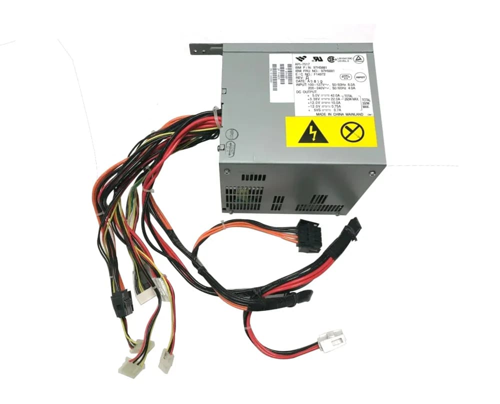 97H5881 - IBM 350-Watts 200-240V Power Supply