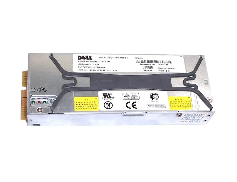 9J608 - Dell 275-Watts 100-240V Redundant Power Supply
