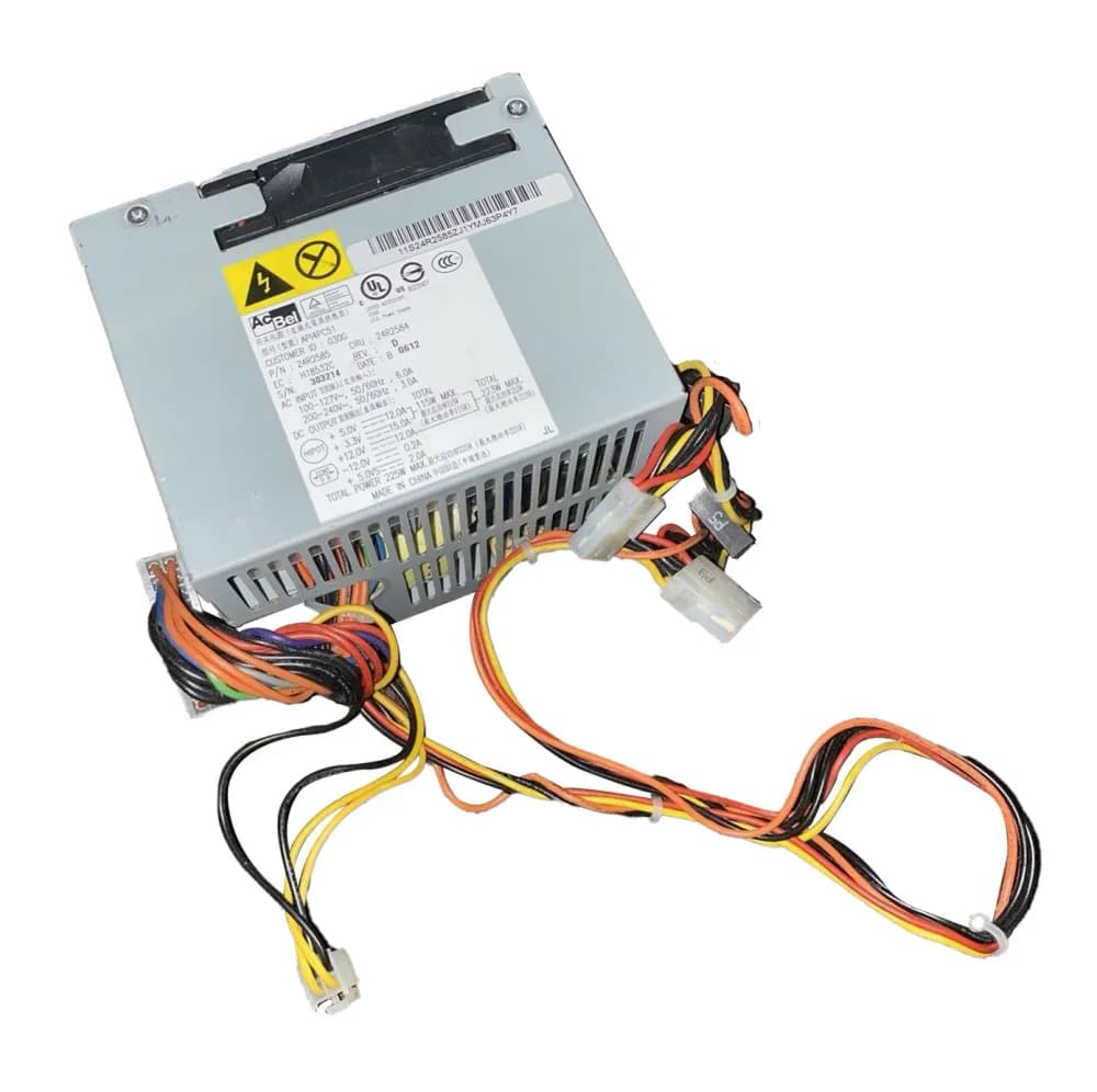API4PC51 - AcBel 225-Watts 200-240V 3.0A Power Supply