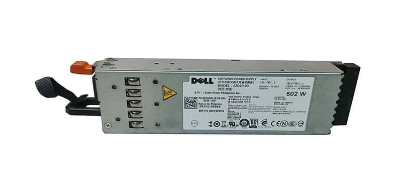 DXWMN - Dell 502-Watts Switching Redundant Power Supply