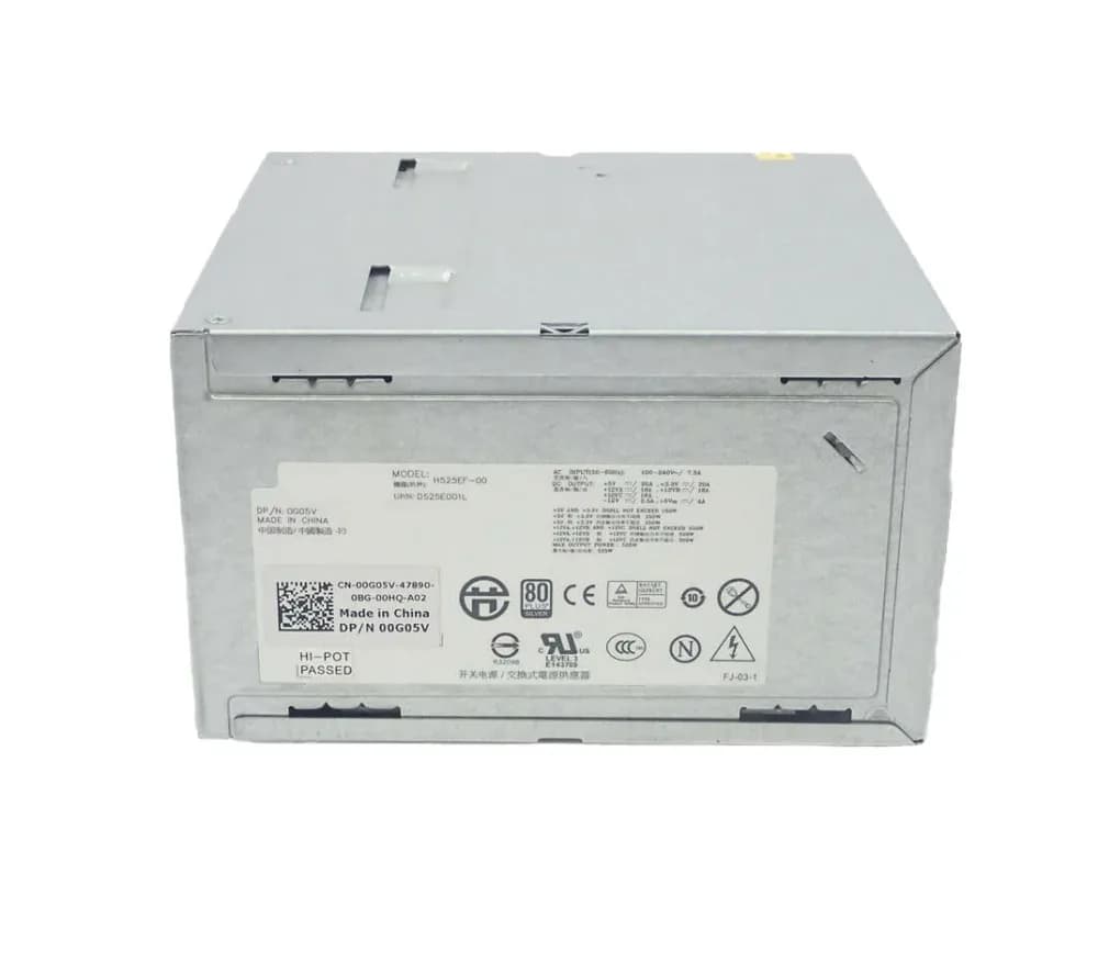 H525AF-00 - Dell 525-Watts 100-240V Power Supply For Precision T3500