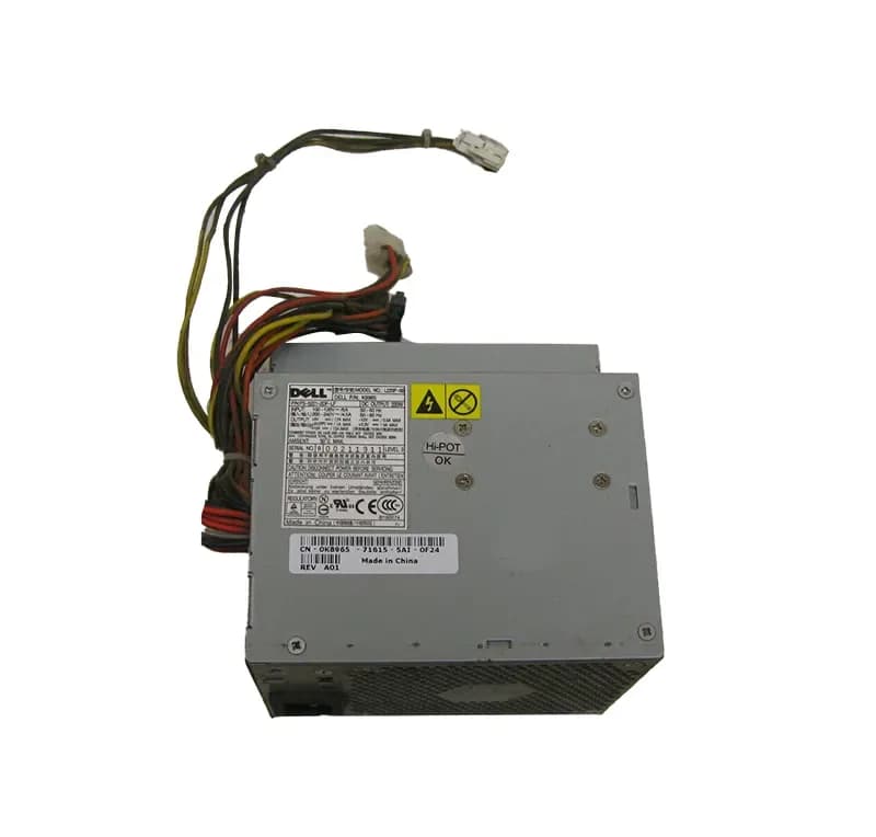 K8965 - Dell 220-Watts 200-240V AC 50-60Hz Power Supply