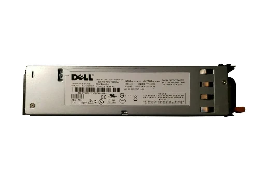 NPS-750BB - Dell 750-Watts 100-240V Power Supply For PowerEdge 2950