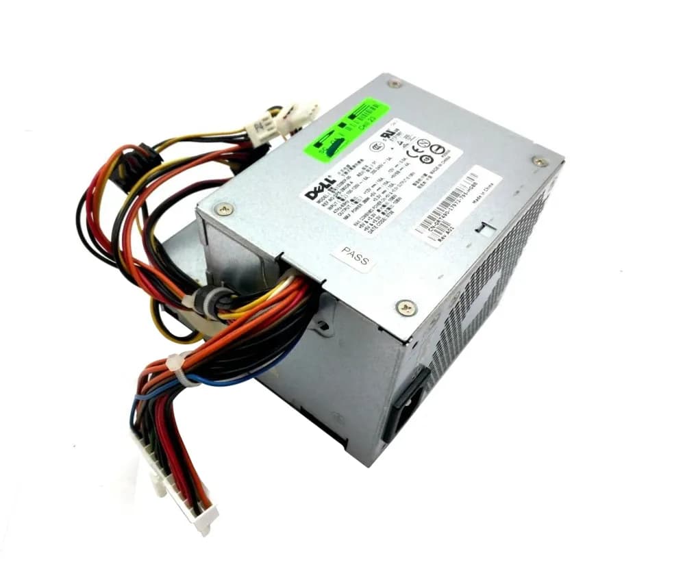 RT490 - Dell 280-Watts 200-240V AC 3A Power Supply