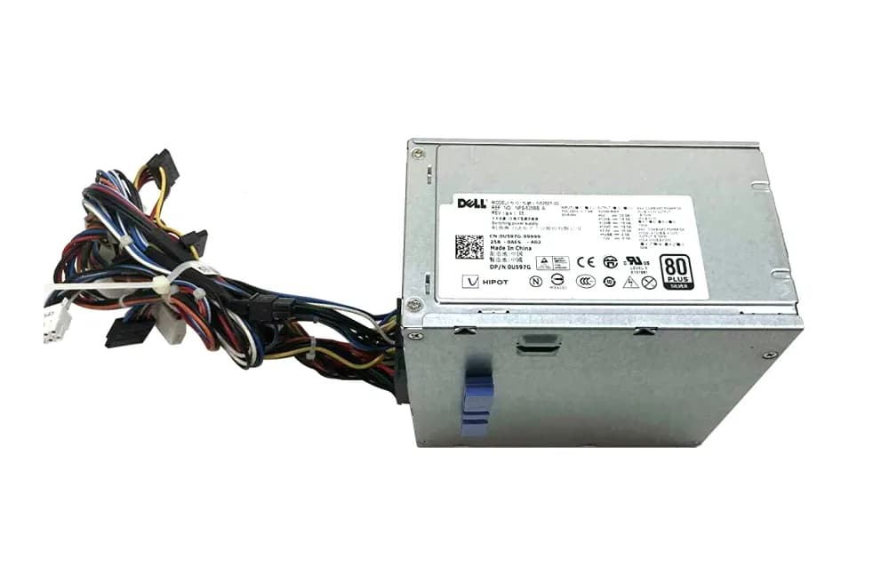 U597G - Dell 525-Watts 100-240V AC 14.0A Power Supply