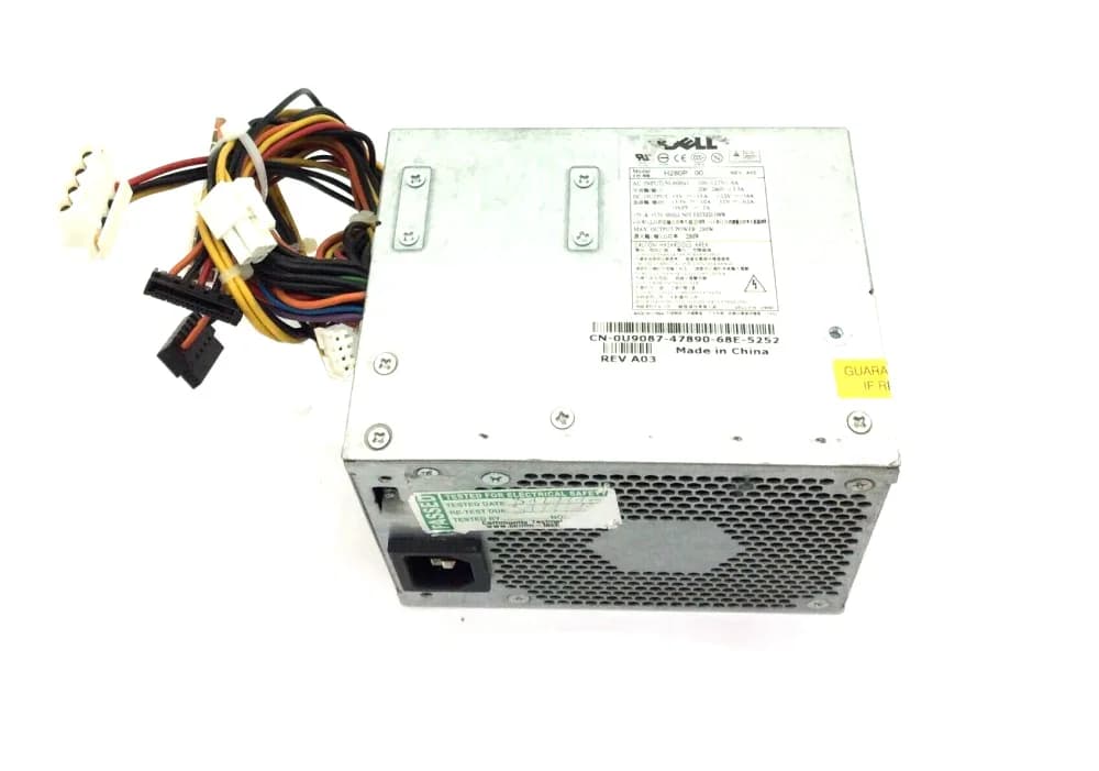 U9087 - Dell 280-Watts 200-240V AC Power Supply For OptiPlex 330/740