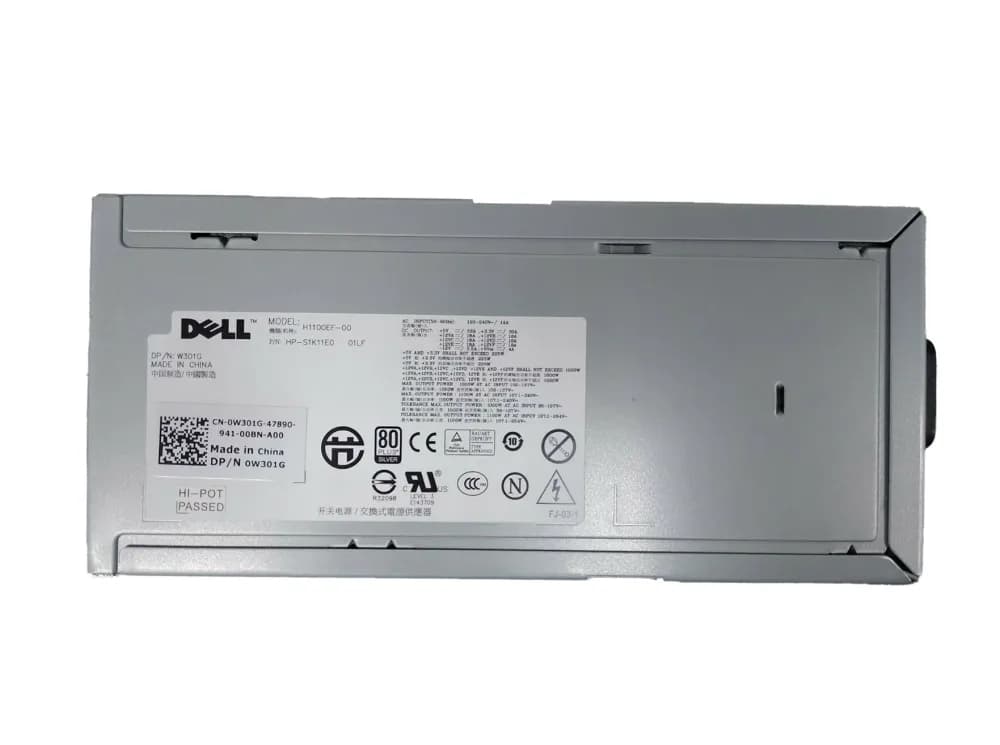 W301G - Dell 1100-Watts 100-240V 50-60Hz Power Supply