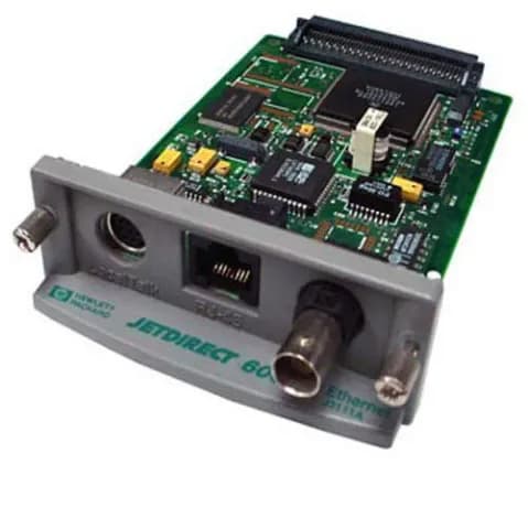 J3111A - HP JetDirect 600N EIO Fast Ethernet 10Base-T RJ-45 Connector Lan Interface Print Server with Local Talk