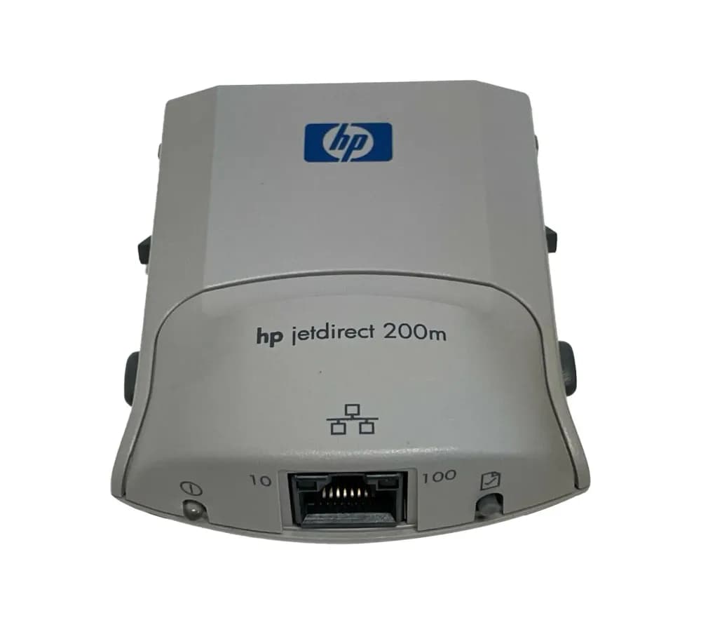 J6039C - HP JetDirect 200M 1 x Port 10/100Base-TX Fast Ethernet LIO External Print Server