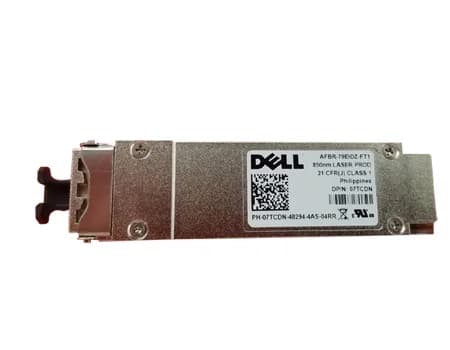 7TCDN - Dell 40Gb/s 40GBase-SR Multi-Mode Fibre QSFP+ Transceiver