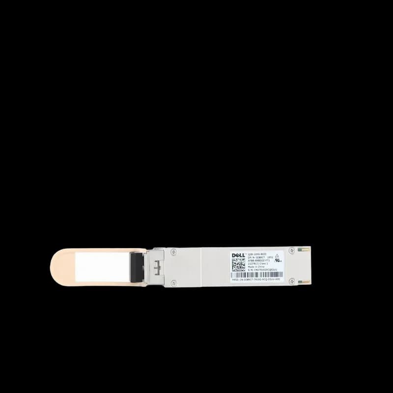 407-BBYM - Dell 100GbE QSFP28 MMF 850/900nm 100m LC Transceiver Module