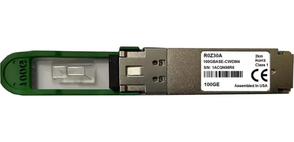 R0Z30A - HPE Aruba 100Gb/s 100GBase-CWDM4 SMF Transceiver