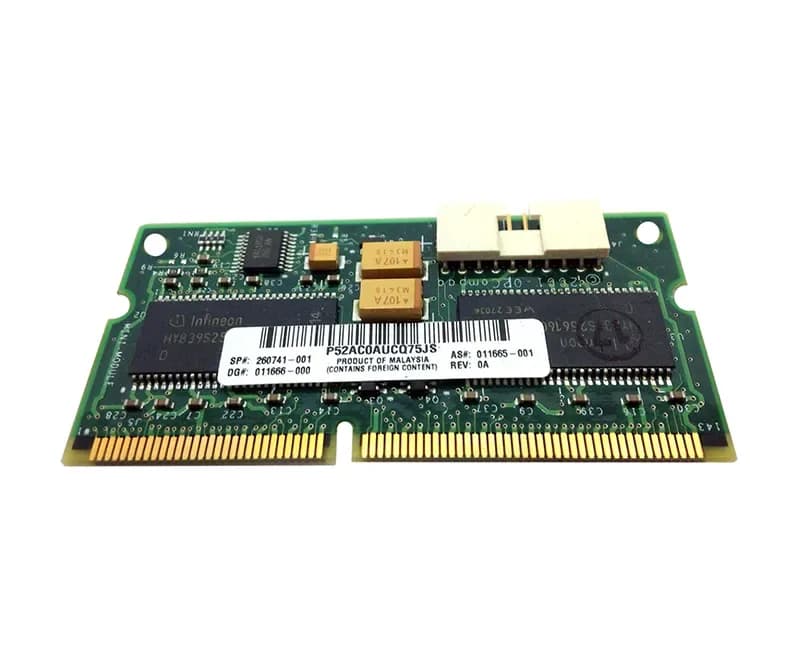 260741-001 - HP Ultra-160 SCSI 64MB Cache (BBWC) RAID Controller Module for Smart Array 5i Plus