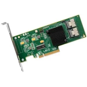 9211-8I - LSI Logic 8-Ports SAS SATA PCIe x8 LP RAID Controller