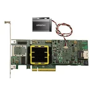 ASR-5405Z - Adaptec 4-Ports SAS / SATA 3Gb/s PCI Express 512MB Cache RAID Controller with Battery